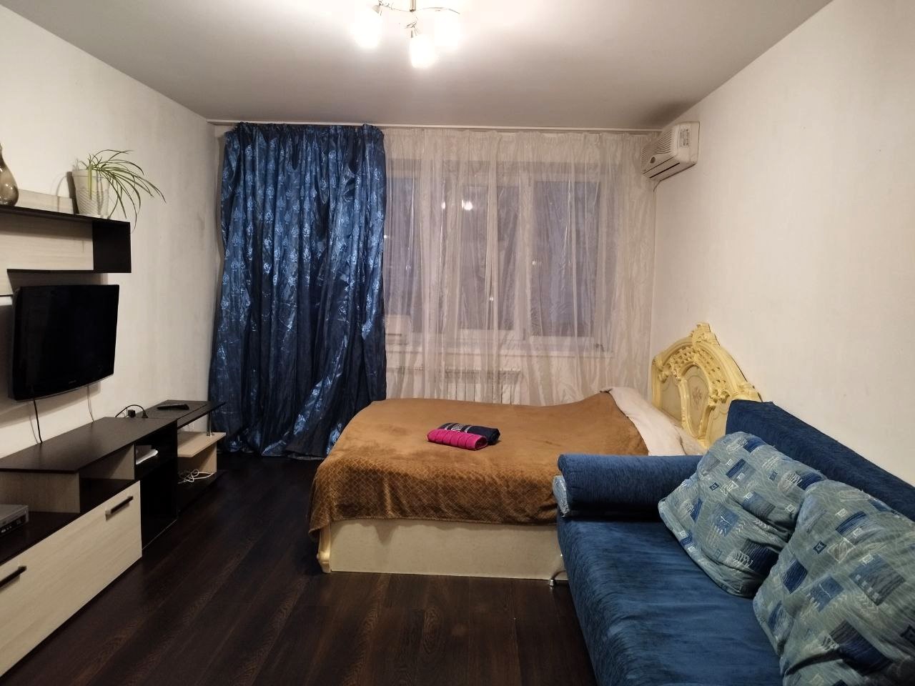 Трехкомнатная квартира на въезде в город